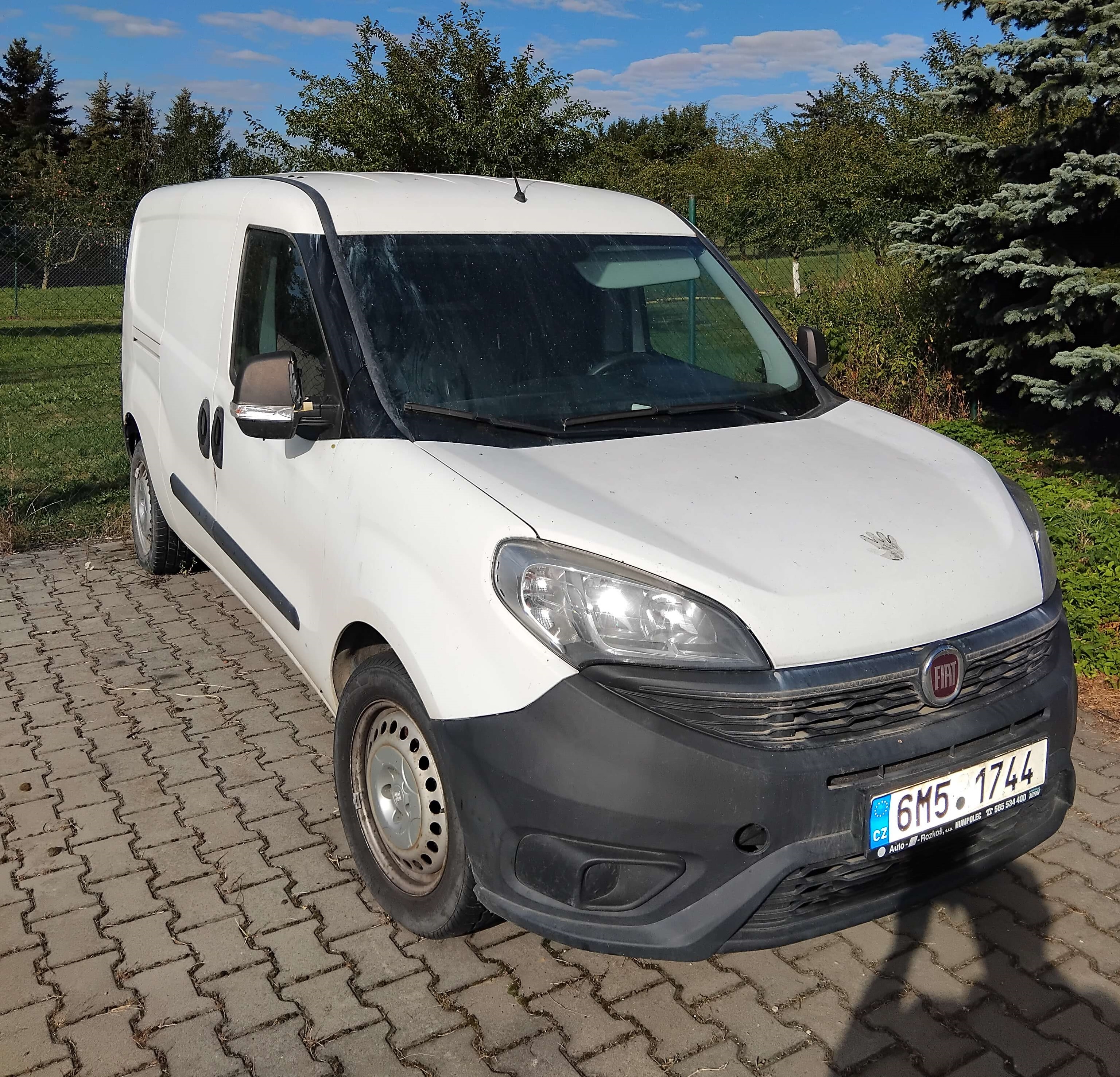 FIAT DOBLÓ, 1.4 i + cng, 88 kW, WXG1B, VIN: ZFA26300006H16525, první registrace 2018, z majetku ALBO okna - dveře s.r.o. 