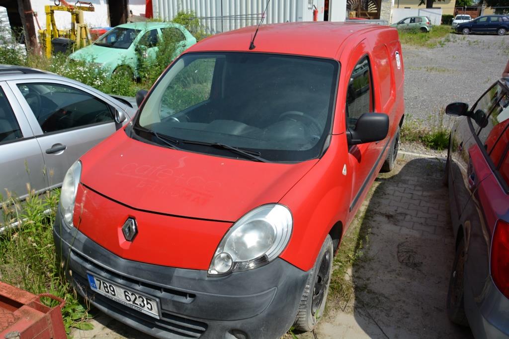 Nákladní automobil Renault Kangoo Express, 1.5dCi, 63 kW, 2011, stav tachometru 379.859 km, z majetku PAMA Poděbrady s.r.o. 