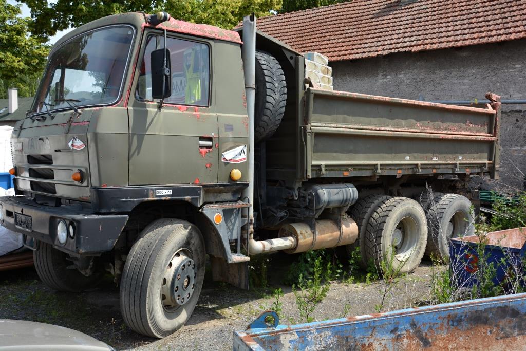 Nákladní automobil Tatra T815, stav tachometru 175.144 km, z majetku PAMA Poděbrady s.r.o. 