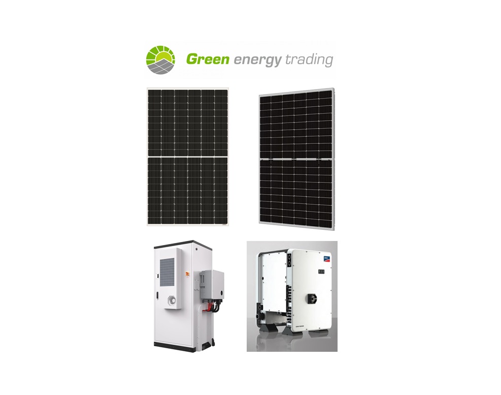 Prodej rozsáhlého souboru fotovoltaických panelů, měničů, bateriových systémů výrobců Astronergy, Amerisolar, KSTAR a dalších