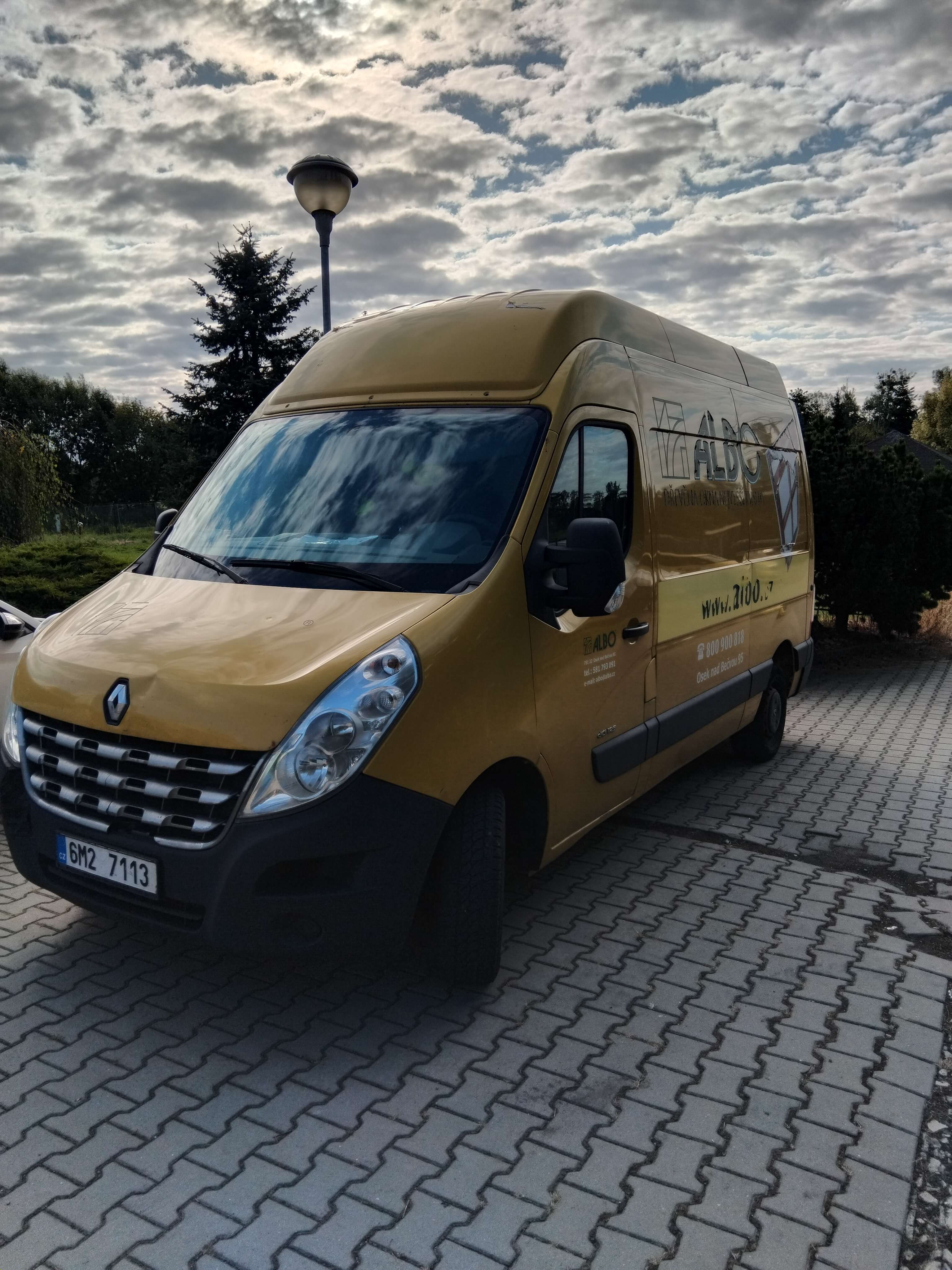 RENAULT MASTER, 2.3d 92kW, M9T B8, VIN: VF1MAFEDD48882671, registrace 2013, 569.387 km, z majetku ALBO okna - dveře s.r.o. 