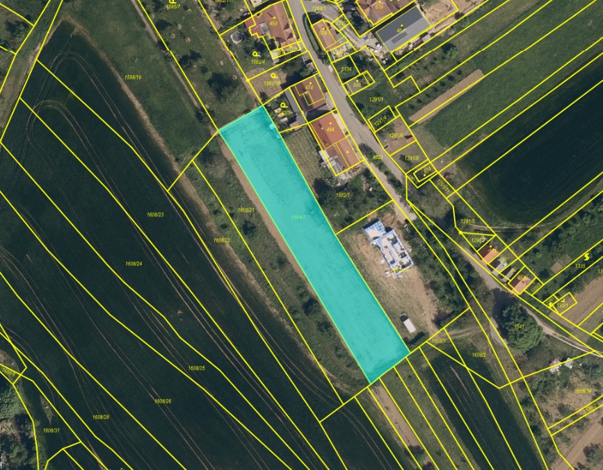 Prodej pozemku - orná půda, celková výměra 2375 m2, k.ú. Boršice u Buchlovic, okr. Uherské Hradiště