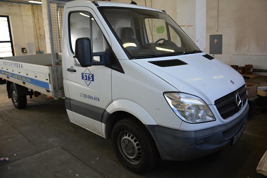 Nákladní automobil MERCEDES BENZ SPRINTER 313, 2012, RZ: 1SX3411, VIN: WDB9061351N452254, 112.640 km,  z majetku STS Prunéřov