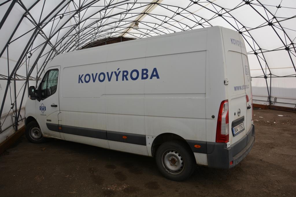 Nákladní automobil NISSAN NV400, 2013, RZ: 8U41762, VIN: VNVM1F4DE47792011, 222.576 km,  z majetku STS Prunéřov, a.s.