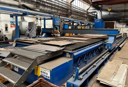                                     Prodej CNC pálicích strojů Omnicut 4000  a Omnicut 5000G, kompresoru a ocelové podlahy HP30x2000x12000, z majetku Tesasing s.r.o
                                
