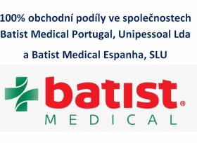 Prodej 100% obchodních podílů ve společnostech Batist Medical Portugal, Unipessoal Lda a Batist Medical Espanha, SLU 