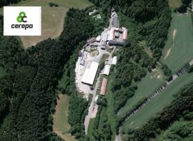 3. KOLO VŘ Rozsáhlý provozně výrobní areál bývalé papírny CEREPA s plochou pozemků 205 tis.m2, obec Červená Řečice, Pelhřimov