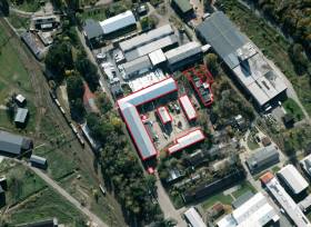 VEŘEJNÁ DRAŽBA - soubor 8 budov (staveb) ve výrobně skladovacím areálu; podlahová plocha 5.239 m2, část Semtín, Pardubice