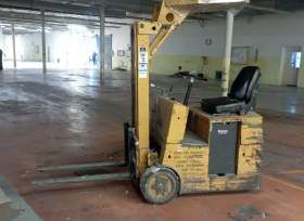 Vysokozdvižný elektrický vozík BALKANCAR, nosnost 1000 kg, bez výrobního štítku