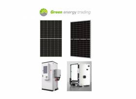 Prodej rozsáhlého souboru fotovoltaických panelů, měničů, bateriových systémů výrobců Astronergy, Amerisolar, KSTAR a dalších